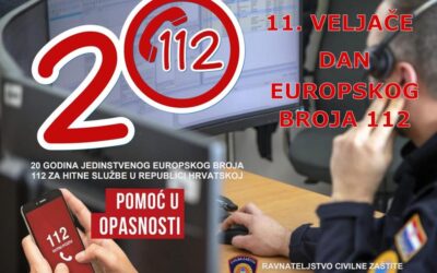 Obilježavanje Dana europskog broja 112, 20 godina broja 112 u Republici Hrvatskoj